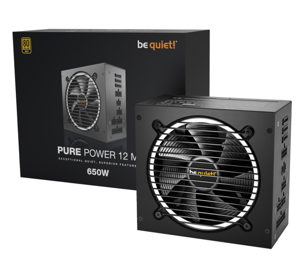 be quiet! Pure Power 12 M 650W 80 Plus Gold
